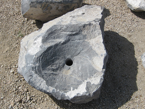 Cored Water Feature Boulders